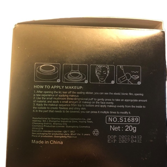 Olaunty Makeup Mushroom Head BB Cream Foundation Cushion Concealer Moisturizing - Picture 4 of 6